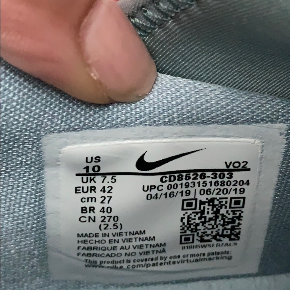 [SOLD] Nike Free Metcon 2, Ocean Cube - Brand New - Picture 9 of 12
